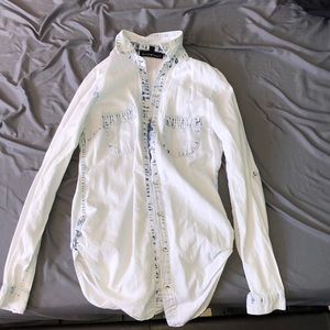 white denim jacket